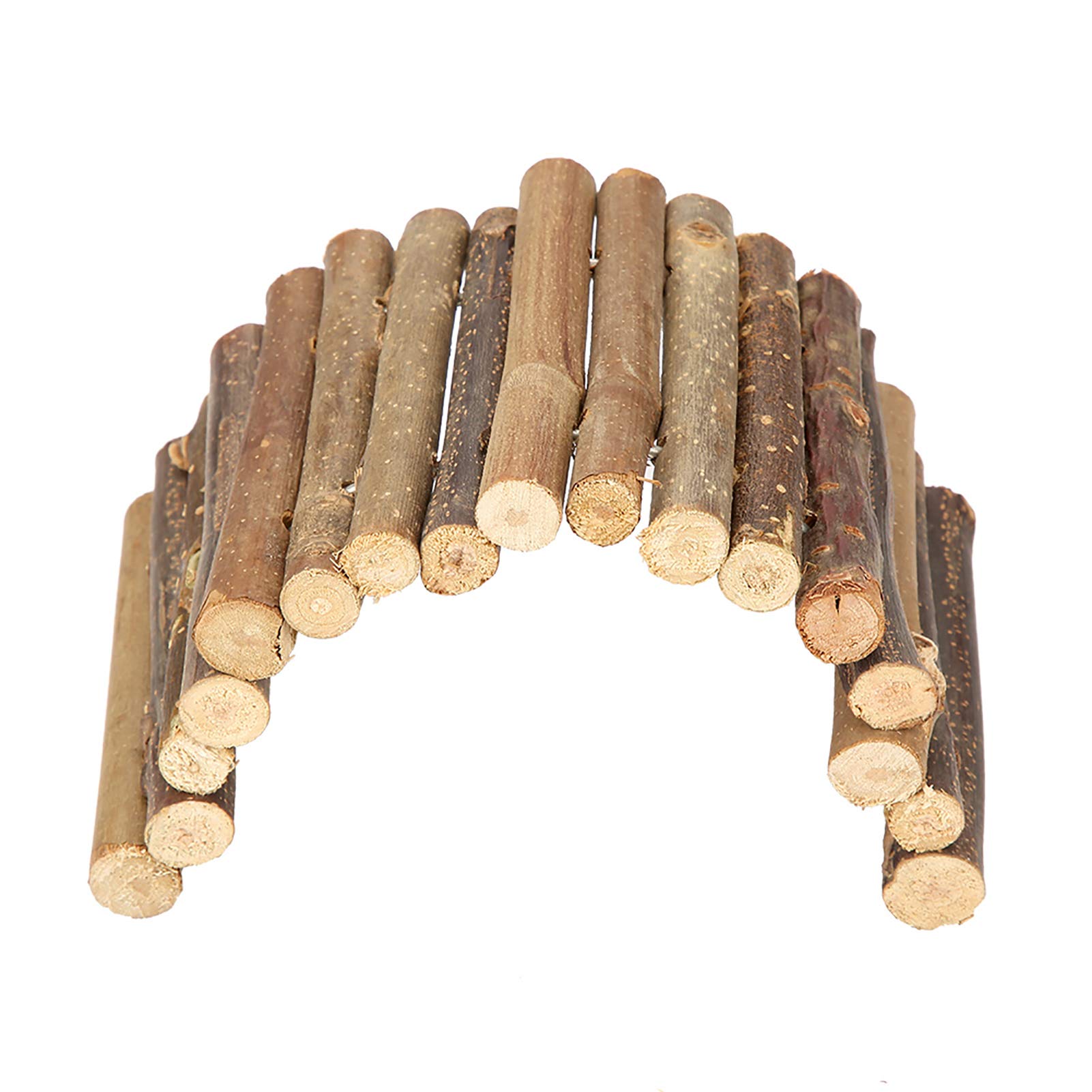 Haosie Tortoise House, 3.9 * 8.7in Hamster Bridge, Hamster Ladder Suitable for Reptile like Hamester Mice Rodents Chewing and Climbing