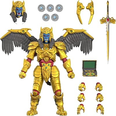 Super7 Mighty Morphin Power Rangers Goldar - ULTIMATES! 7 in Scale Action Figure