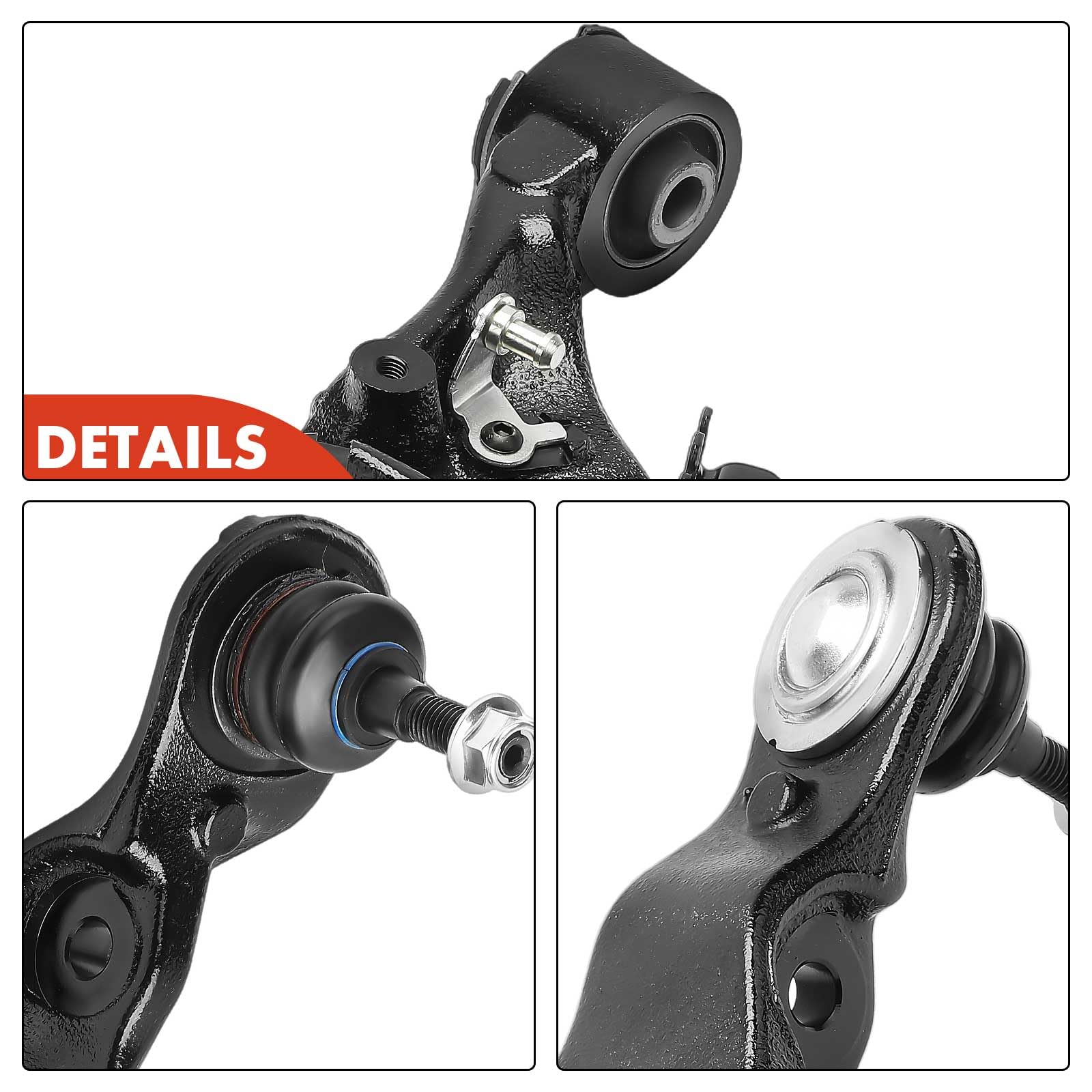 Frankberg Suspensión de la rueda del brazo de control delantero derecho | Al frente, bien, RBJ500840; RBJ500840; Compatible con: Discovery III L319, Discovery III Furgoneta L319