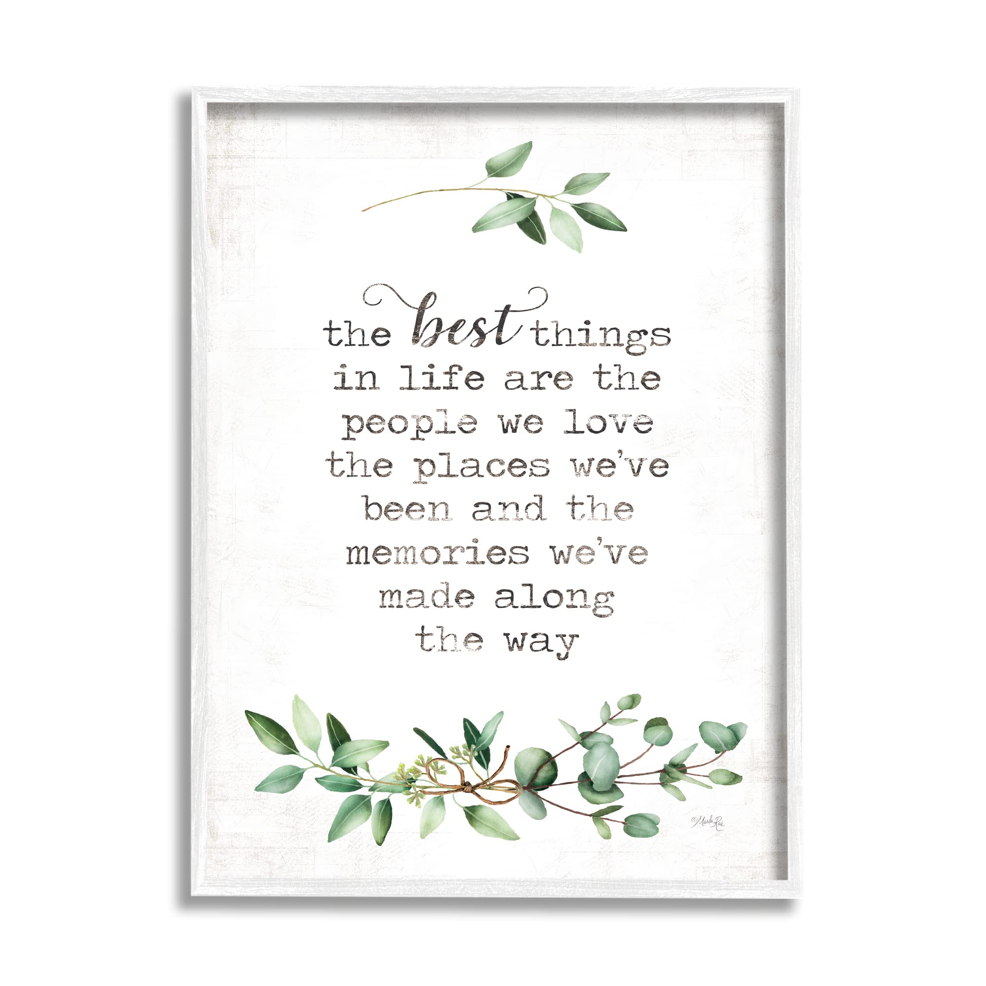 Stupell IndustriesThe Best Things In Life Are People Plants Typography, Design by Marla Rae
