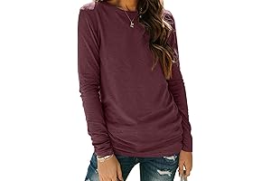 Womens Long Sleeve Long Shirts Fall Outfits 2024
