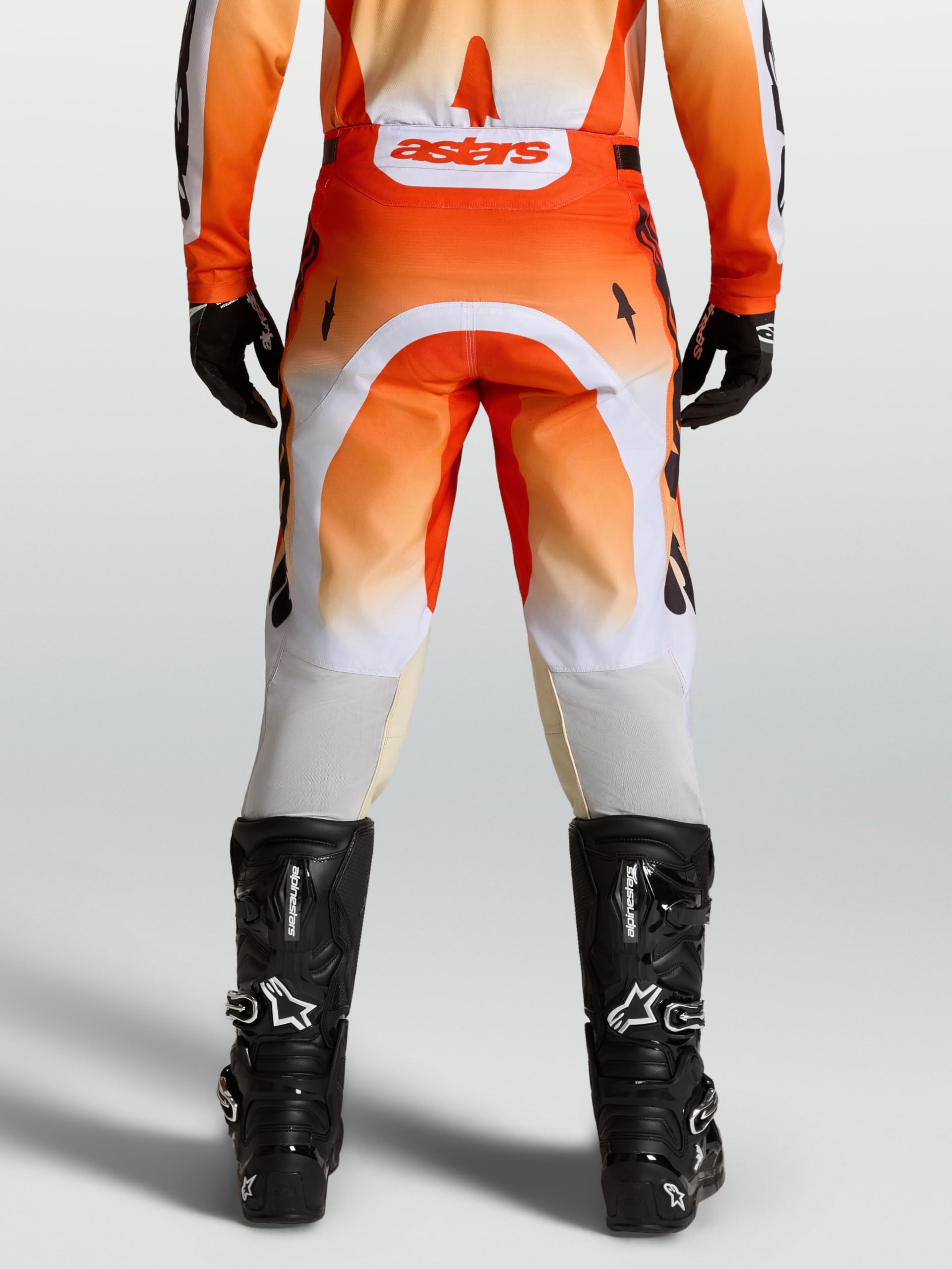Alpinestars Racer Amber Spodnie motocrossowe, pomarańczowy/czarny, 36