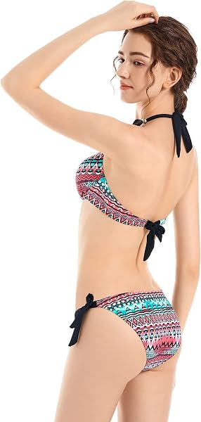 Femme Ensembles Deux Pieces Push-up Soutiens-Gorge Rembourrés à Armature - 5