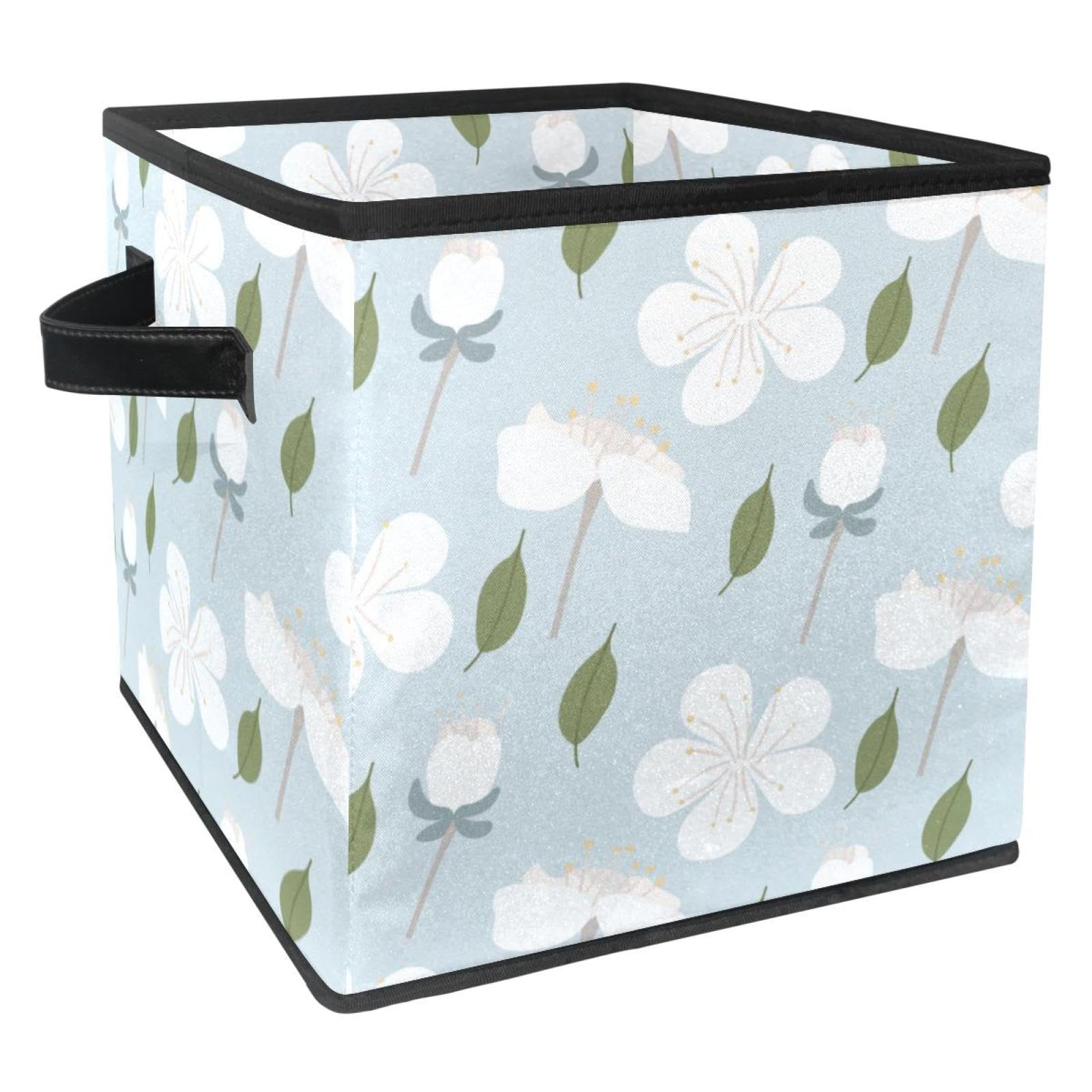 Boîte de rangement pliable avec poignées pour optimiser vos placards