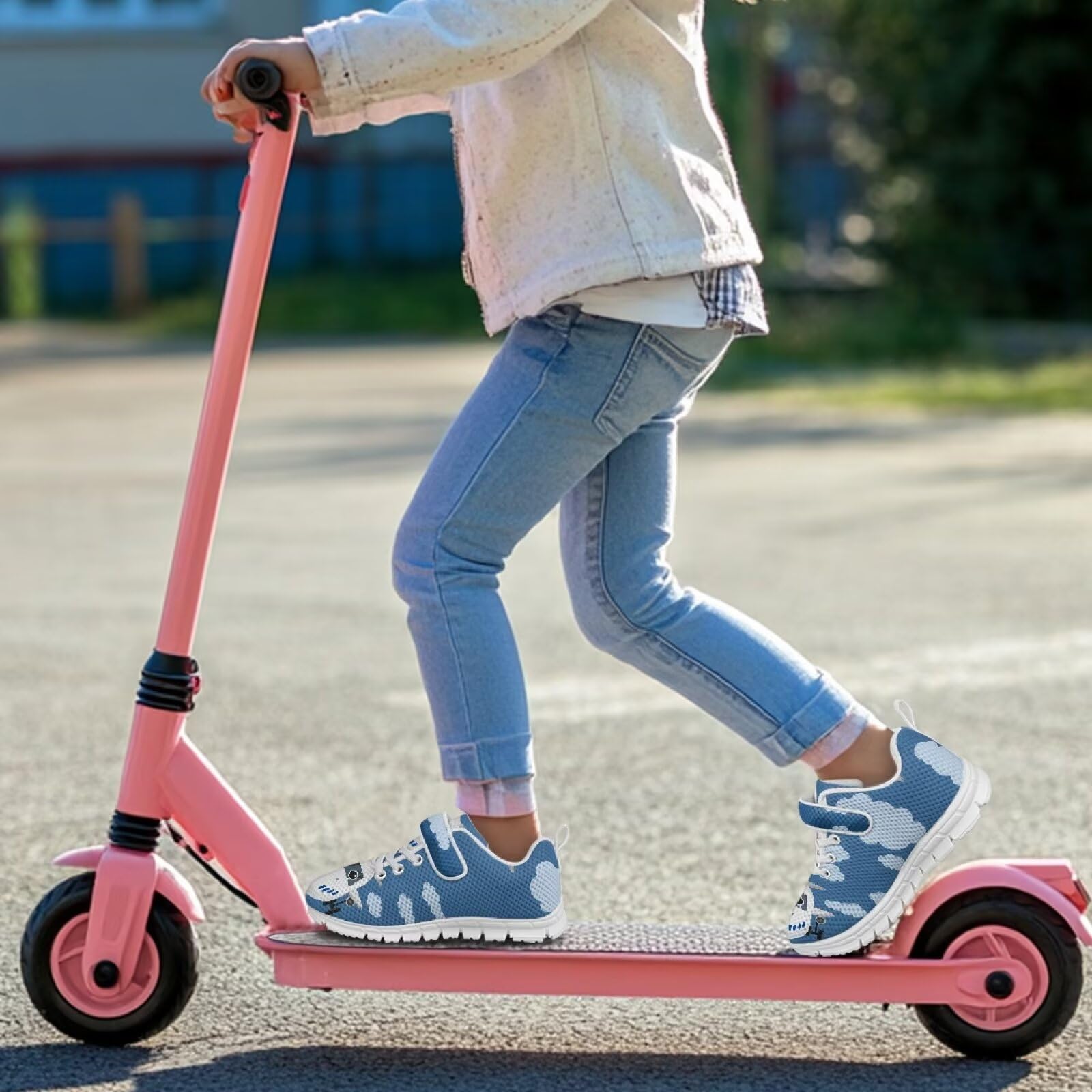 Zapatillas deportivas para niños, con hebilla única, fáciles de tocar, para correr, caminar, para niños y niñas, Avión, 33 EU