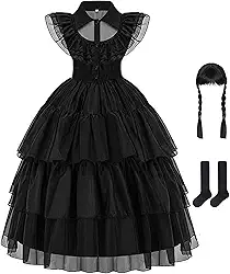 GZ-LAOPAITOU Vestido Elsa Frozen Elsa para meninas, roupas de fantasia de princesa para meninas