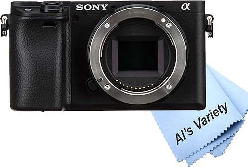 Miniatura 2 de Sony Intl. Sony Alpha a6400 - Cuerpo de cámara digital sin espejo (sin lente) + micrófono de disparo + LED Always on Light+ tarjeta de velocidad