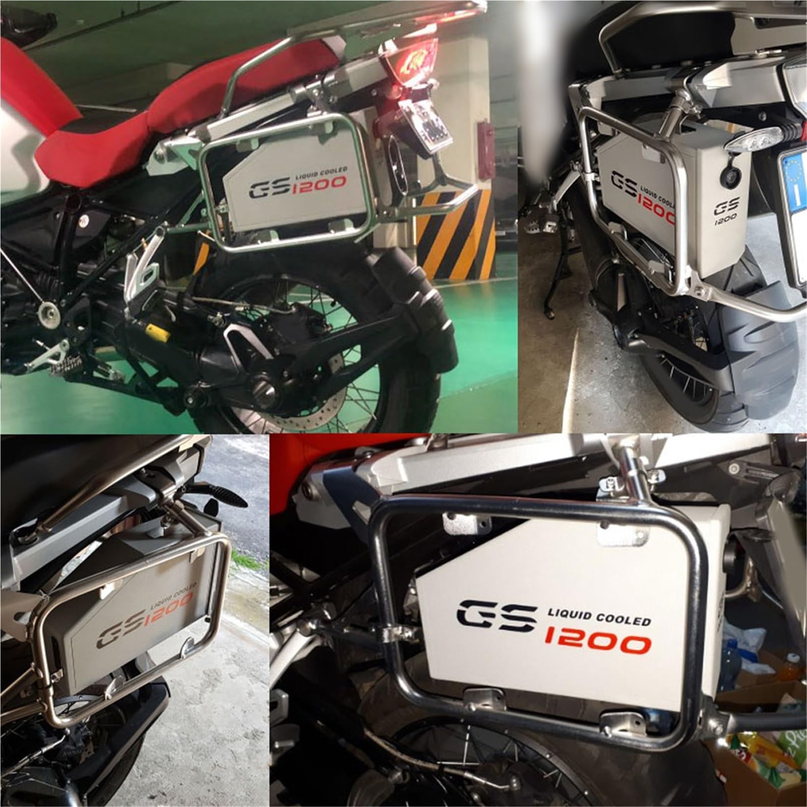 Per R1250GS R 1250 GS R1200GS/Adventure LC GS1200 Adv 2013-2023 Cassetta Degli Attrezzi Per Motocicletta Supporto Laterale Sinistro In Alluminio