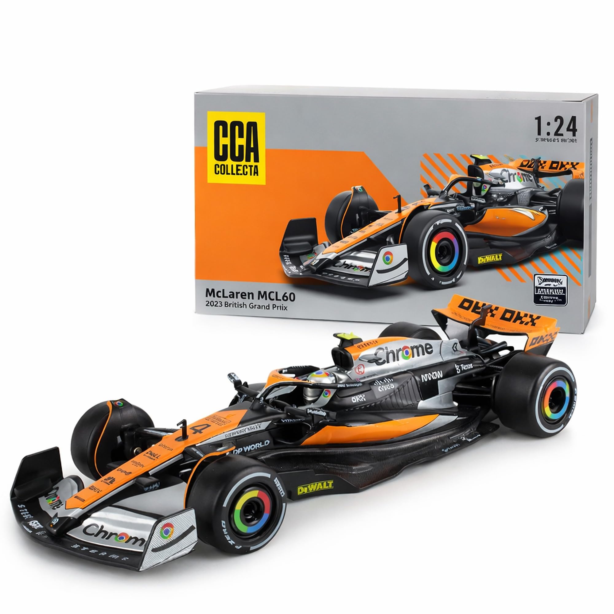 McLaren MCL60 F1 Die Cast Car - Official 1:43 Model -10 McLaren MCL60 F1 Die Cast Car - Official 1:43 Model -10