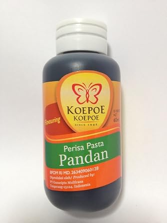 4 عبوات Pandan Paste "Koepoe Koepoe" 60 مل $ 2.80ea المجموع $ 11.20