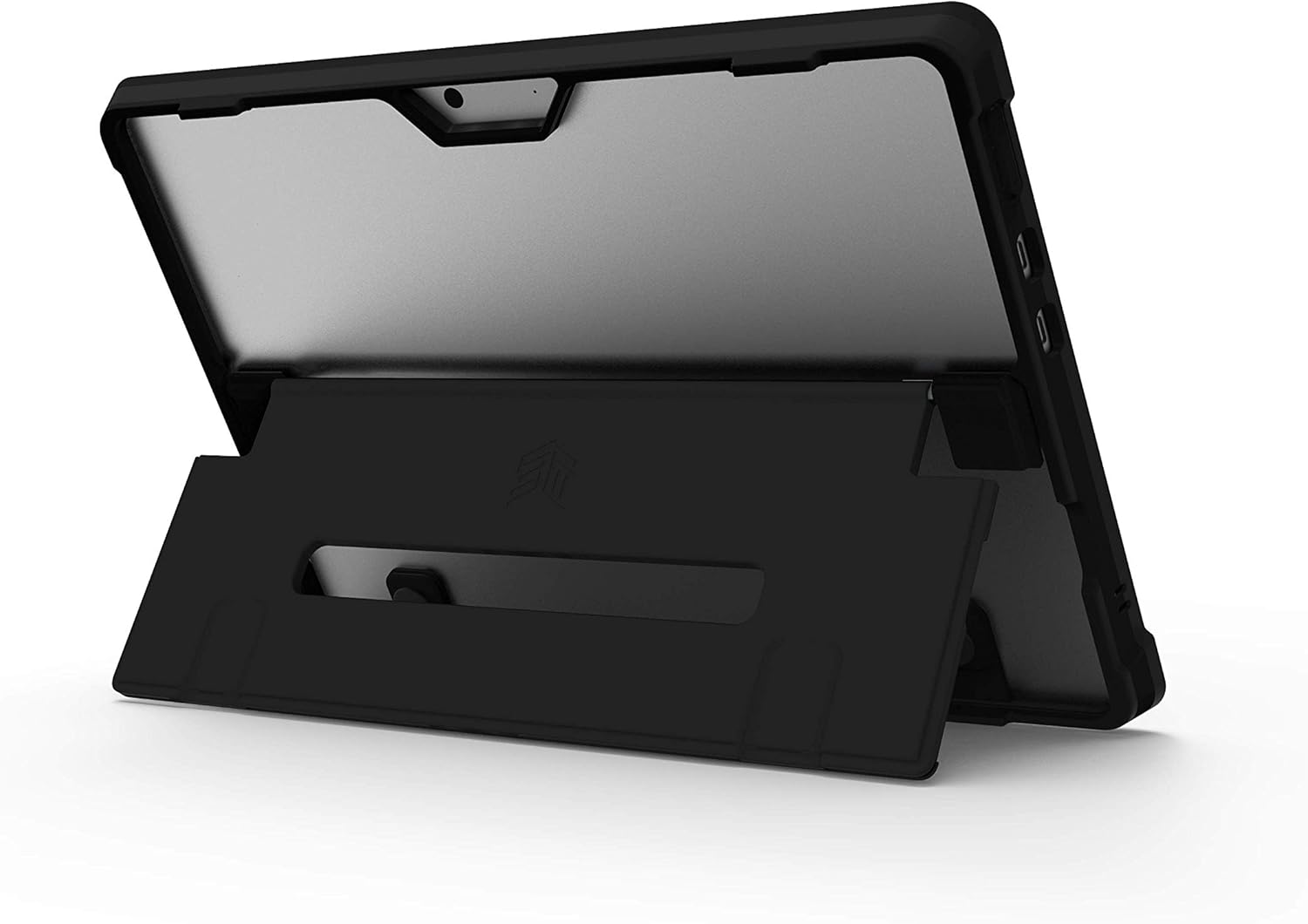 Creative Product STM Dux Shell for The Microsoft Surface Pro X 2019/2020/2021- Black Transparent (STM-222-261L-01) Best Cyber Monday 🔥 STM Dux Shell for The Microsoft Surface Pro X 2019/2020/2021- Black Transparent (STM-222-261L-01)