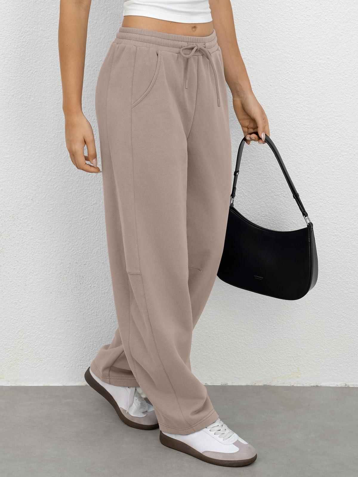 shownicer Jogginghose Damen Baggy Sporthose Weites Bein Sweathose Locker