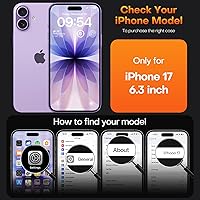 Vista 737 de TAURI Funda magnética 2 en 1 transparente para iPhone 14 Pro, compatible con Magsafe [no amarillenta] con protector de pantalla, protección de grado