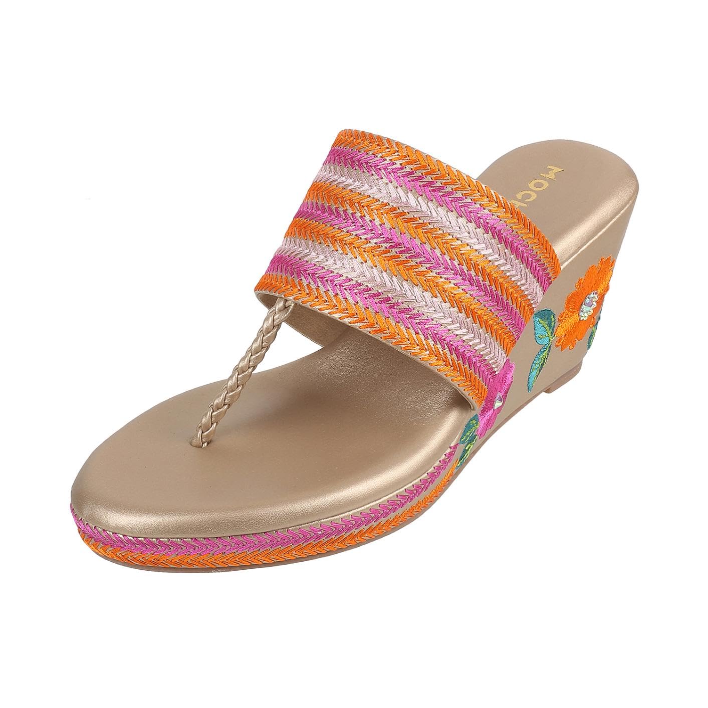 See full amazon price history chart for Mochi Women Gold Ethnic Wedge Heel Sandal UK/5 EU/38 (34-198) Mochi Women Gold Ethnic Wedge Heel Sandal UK/5 EU/38 (34-198) (B0CPTH5DY4) Amazon Price History, Amazon Price Tracker