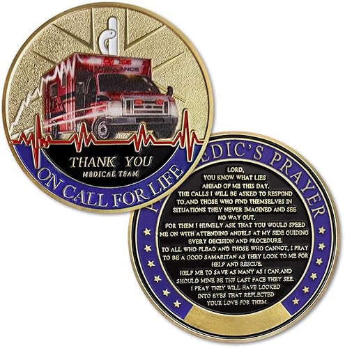 Miniatura 2 de Moneda de desafío de bomberos de 5 piezas gracias por tu servicio