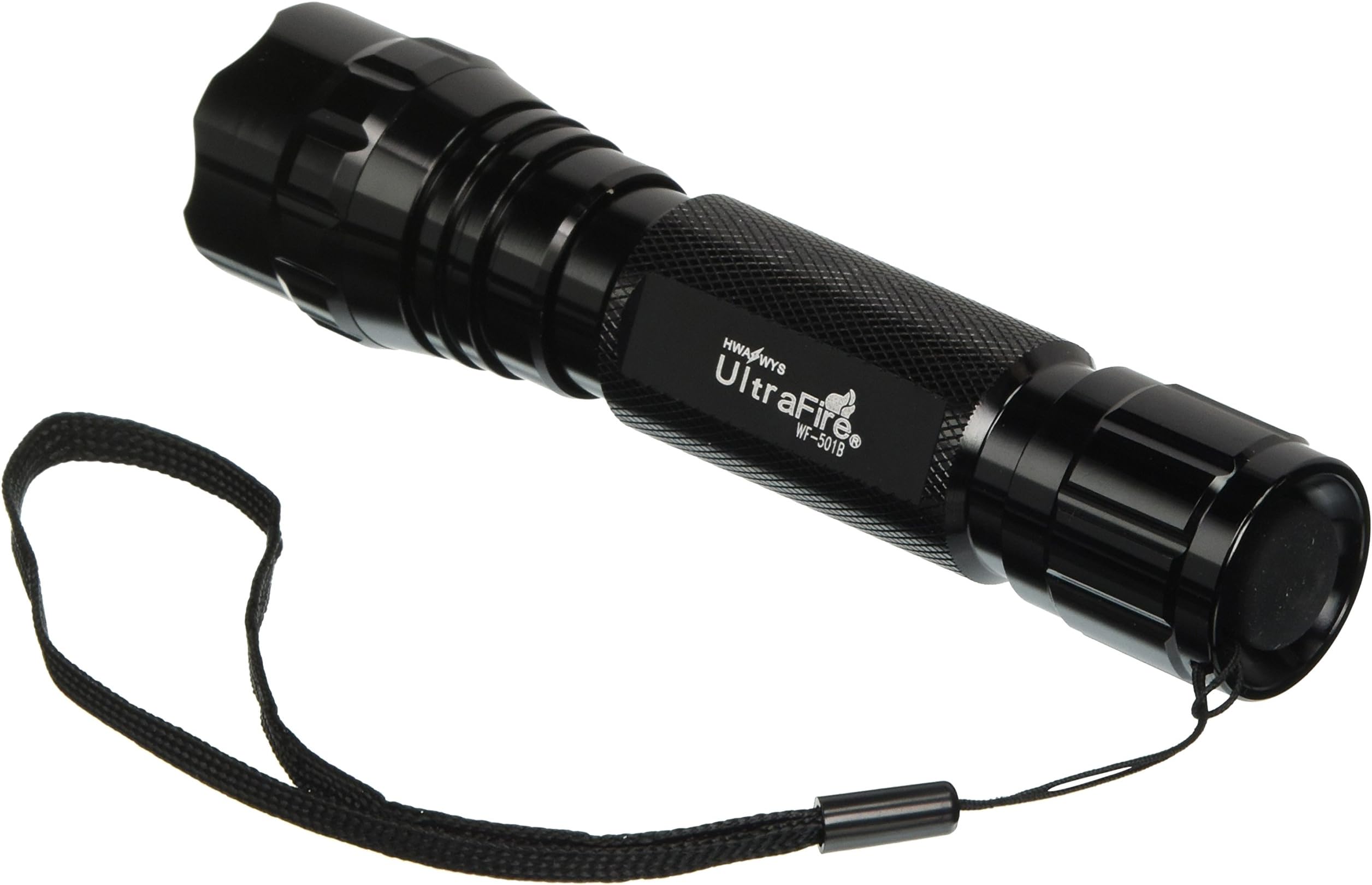 BESTSUN WF-501B Single Mode LED Tactical Flashlight, Ultra Bright Cree XM-L2 LED 1200 Lumens Handheld Flashlight, Waterproof Portable Mini Searchlight for Camping Outdoors Walking Hunting, 2 Pack