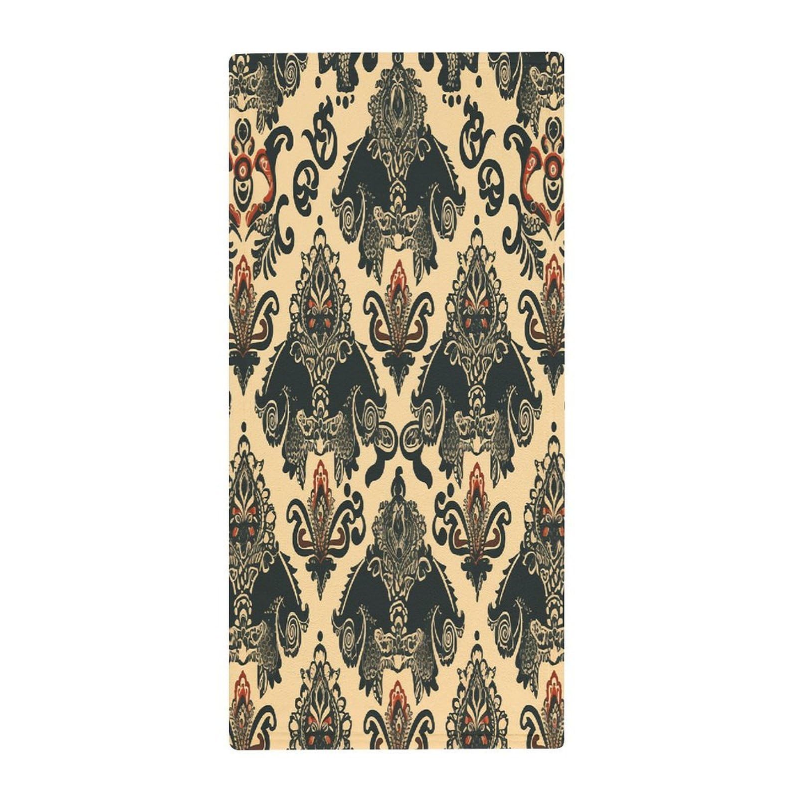 FekiLoot Asian Elephants Bath Towel Super Soft Highly Absorbent Bath Towel Fashion Quick Drying Bathroom Towel Soft Large Fingertip Towels for Bathroom Gym Travel Camp Pool