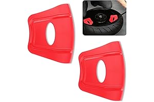 Double Convex Rib 2PCS Rim Protector for Car Wheels, Non-slip Edge Universal...