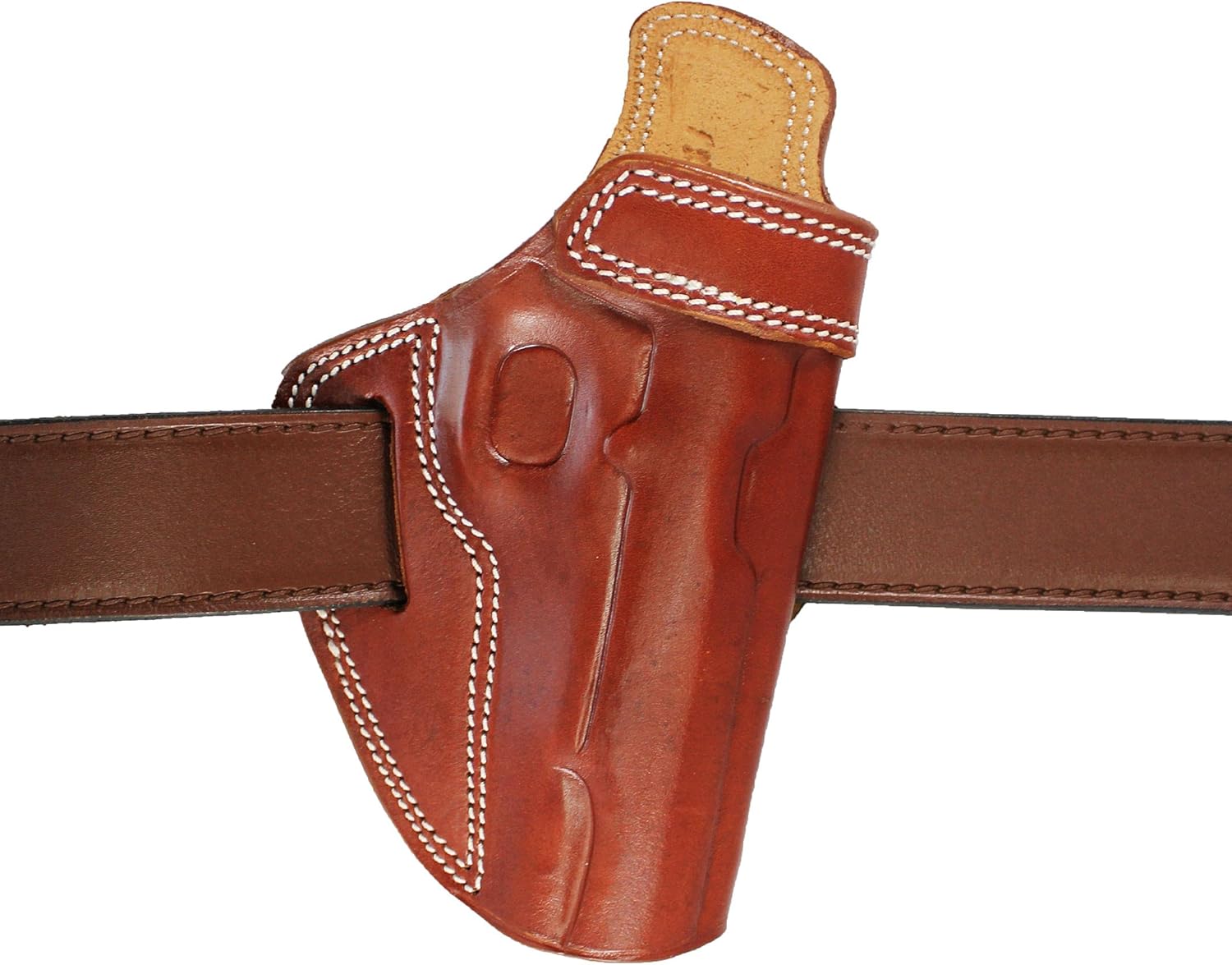 YT HOBBY Premium Leather Handmade OWB Carry Fast Draw Gun Holster