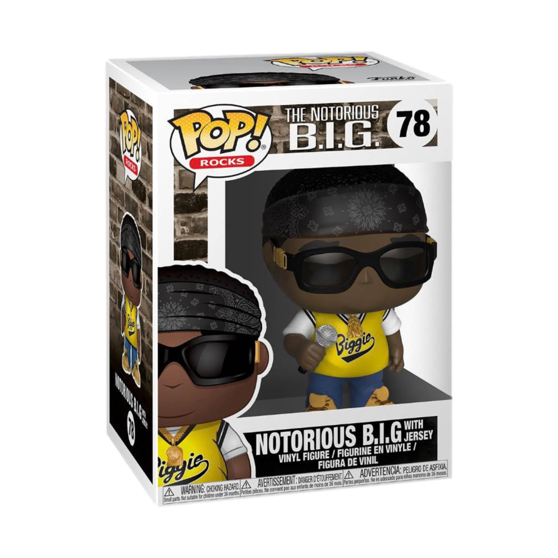 Amazon.com: Funko Pop! Rocks: Notorious B.I.G. Bundle (2-Pack