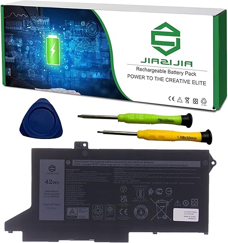 WY9DX Laptop Battery Replacement for Dell Latitude 5420 5520 Precision 3560 Series Notebook 0WK3F1 WK3F1 Black 11.4V 42Wh 3500mAh