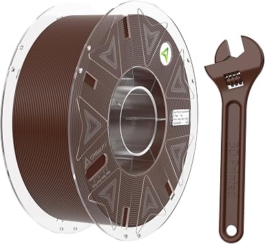 Creality Official PETG Carbon Fiber Filament 1.75mm, PETG-CF 3D Printer Filament, 300mm/s High Speed Hyper PETG-CF, Excellent Mechanical Properties, Fits for All 3D Printers, 1 KG2.2lbs Spool Red