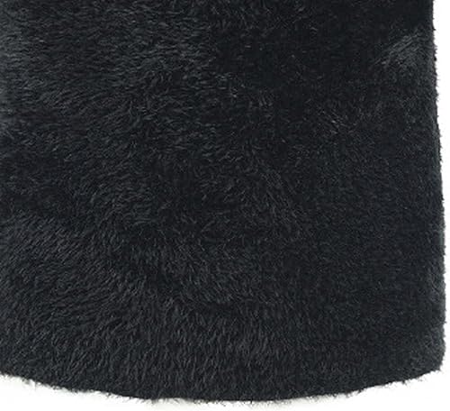 Miniatura 5 de Cambkatl Suéter de cuello alto ajustado para hombre, mullido, casual, tejido, acogedor, para otoño e invierno, cálido suéter térmico