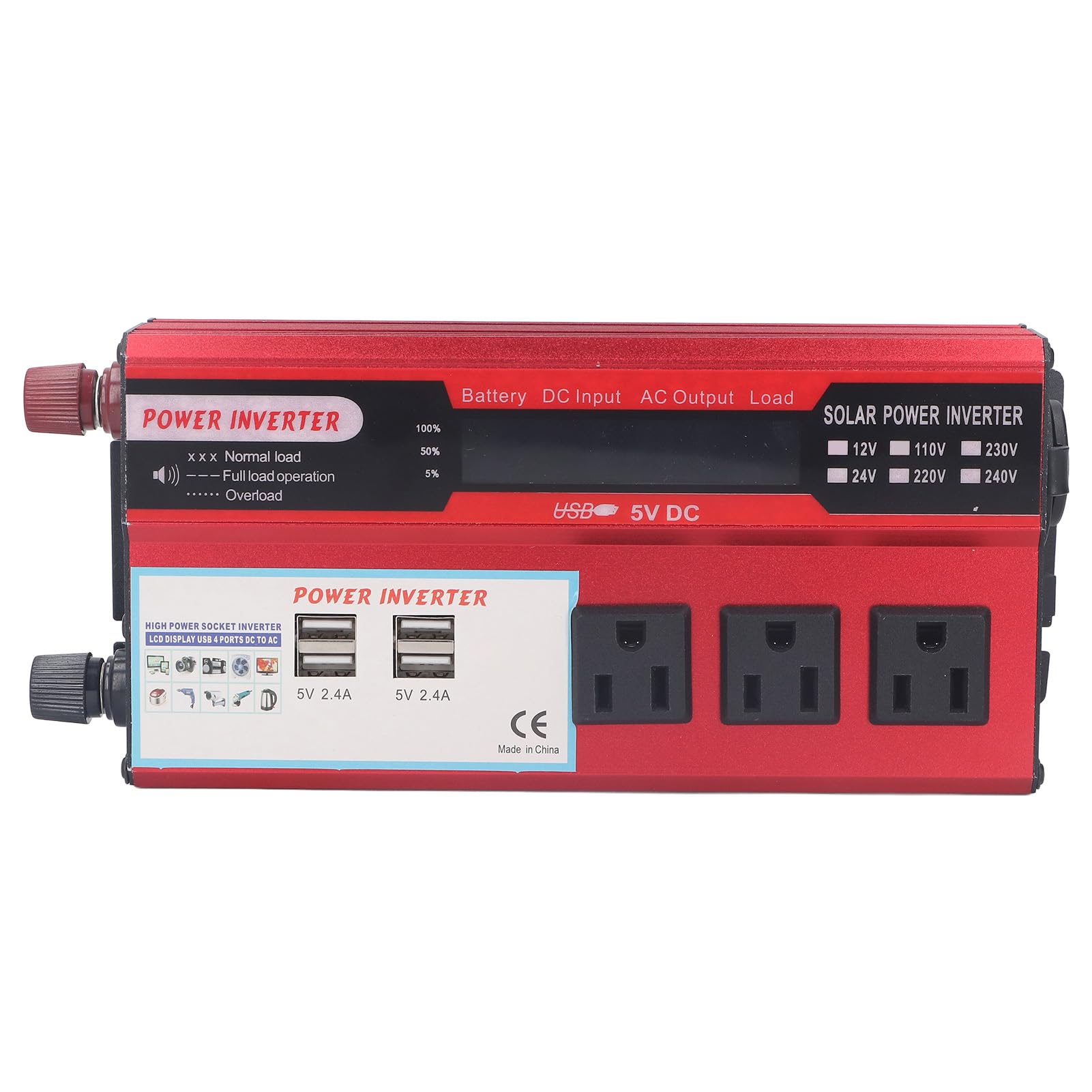 Amazon.co.jp: 500W パワーインバーター修正された正弦波 DC から AC