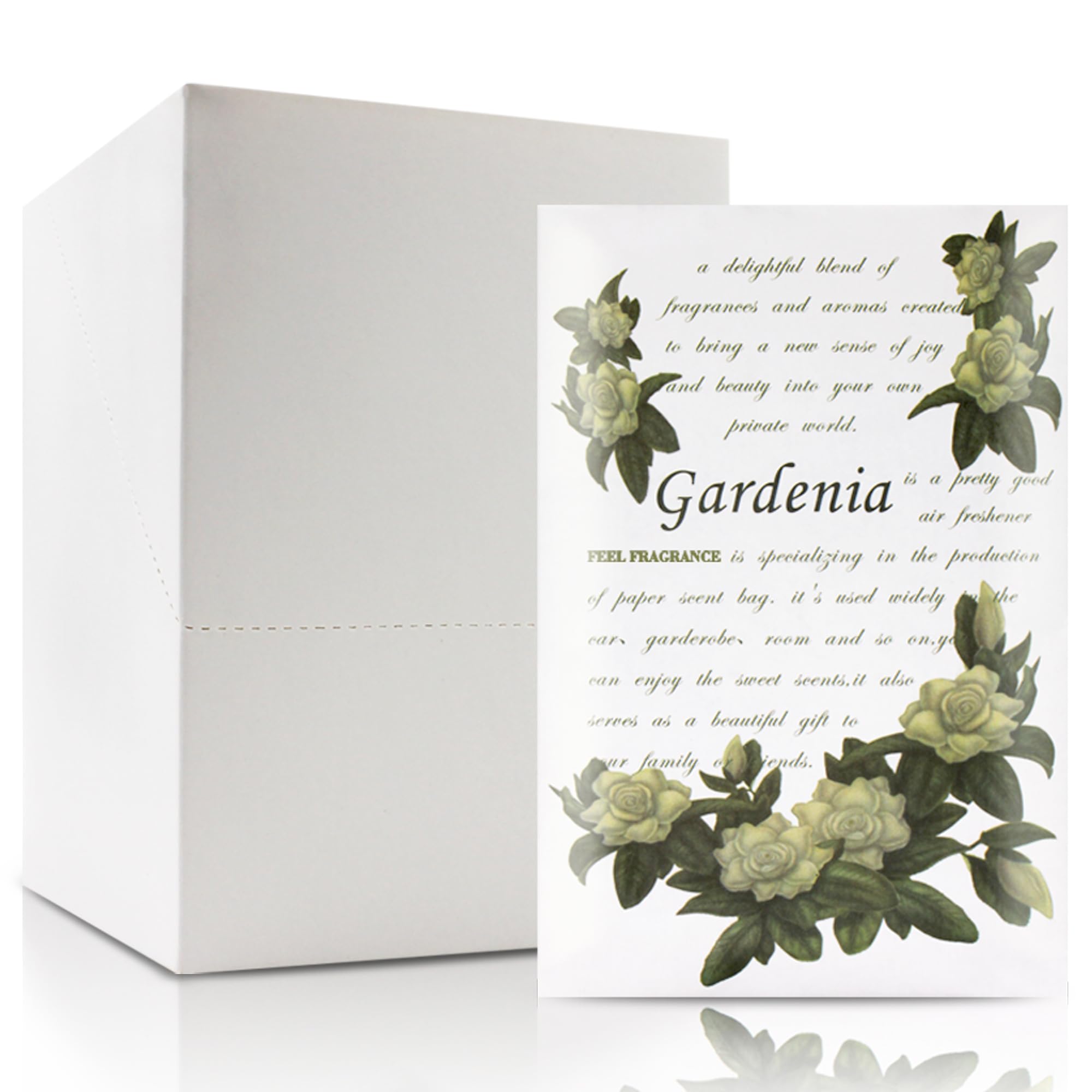 Scented Sachet for Drawers and Closets - Sachet Bags, Lot of 12 (Gardenia)