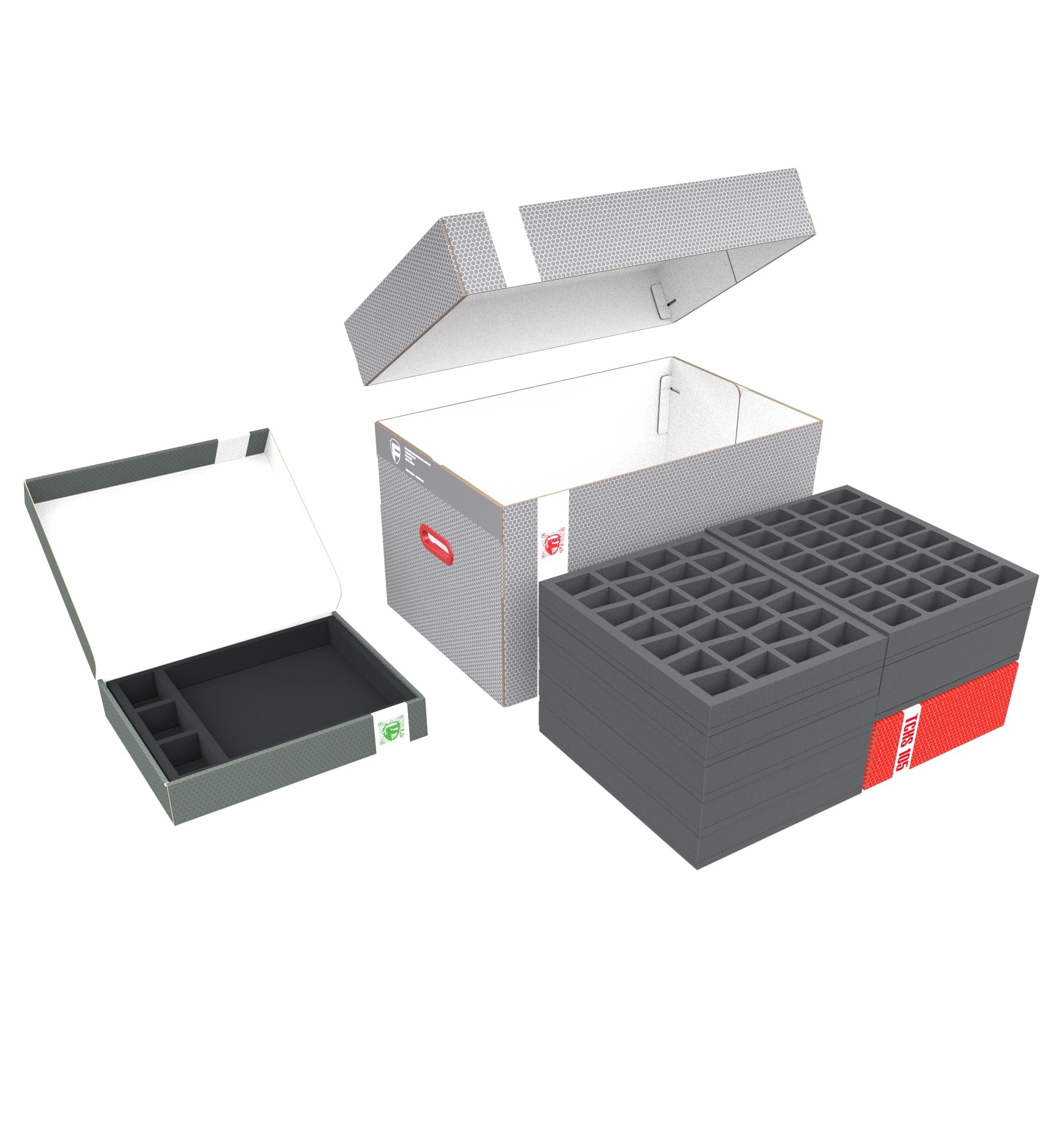 Feldherr Lagerboxen-Set kompatibel mit Marvel Zombies X-Men Resistance Grundspiel - 6 Erweiterungen + Kickstarter Exclusives
