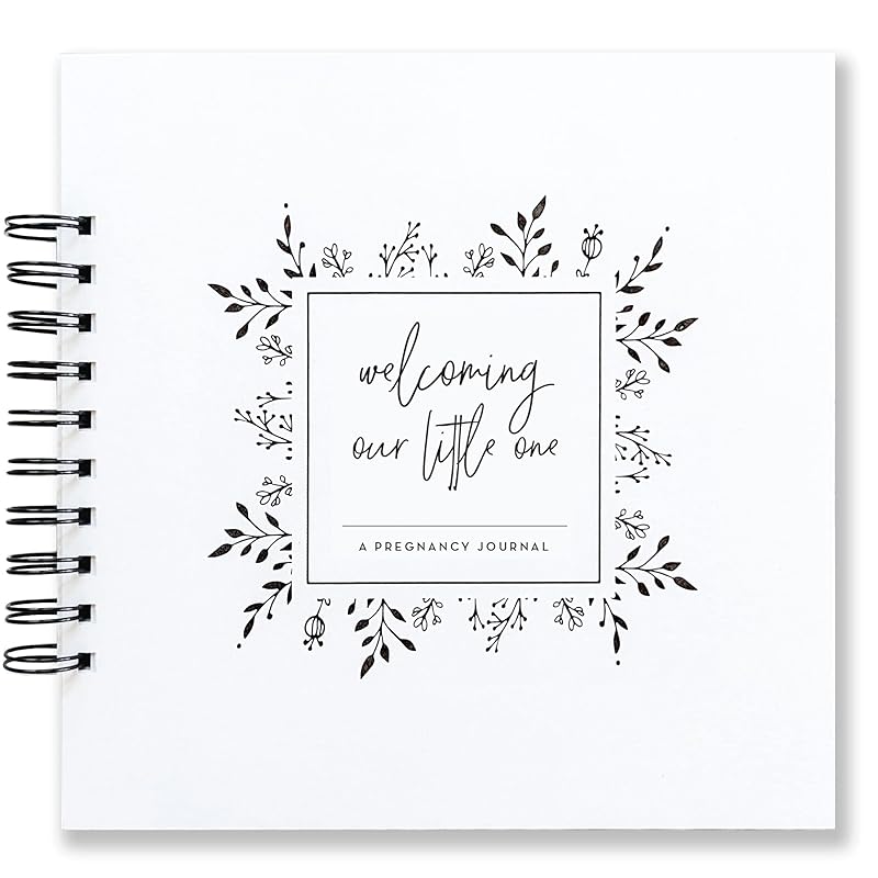 Pregnancy Journal Our Little One, A simple black