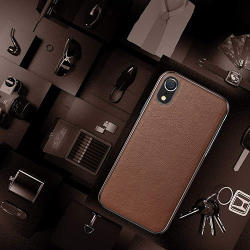 Miniatura 7 de LOHASIC Funda para iPhone XR, de cuero de alta calidad, ajuste delgado, flexible, antideslizante, agarre suave, resistente a los arañazos, funda