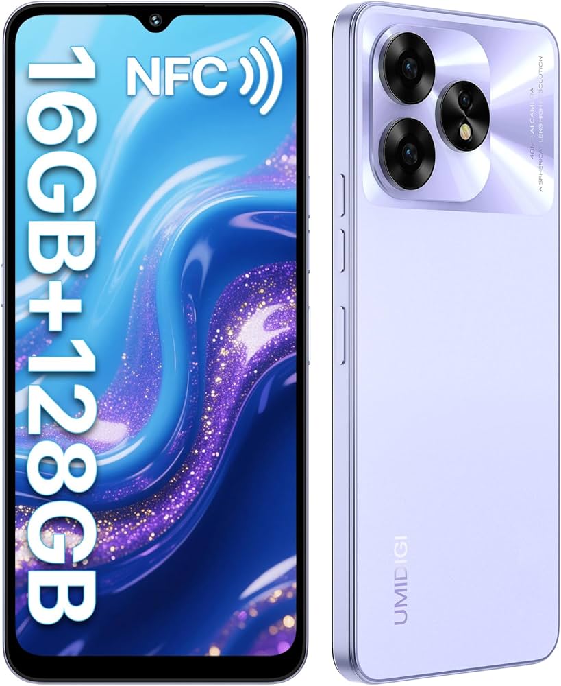 UMIDIGI A15C (8+8GB RAM+128GB ROM) Android NFC Unlocked Cell Phone