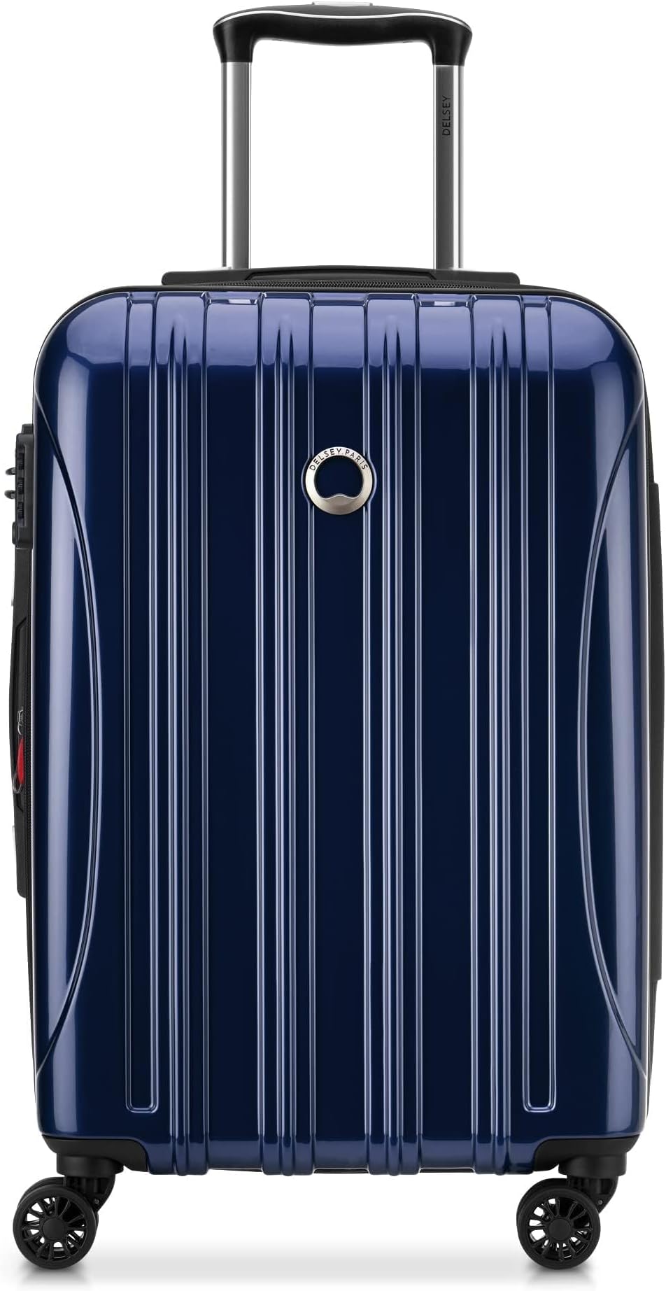 Helium Aero Hardside Expandable Luggage with Spinner Wheels, Blue Cobalt, Carry-On Plus 21 Inch