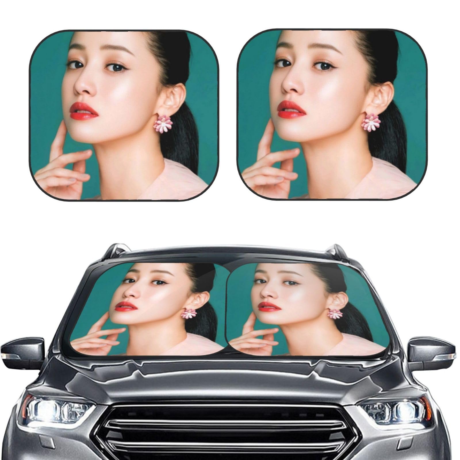 Amazon | 沢尻エリカ (4) 車用サンシェード サンバイザー 日よけ