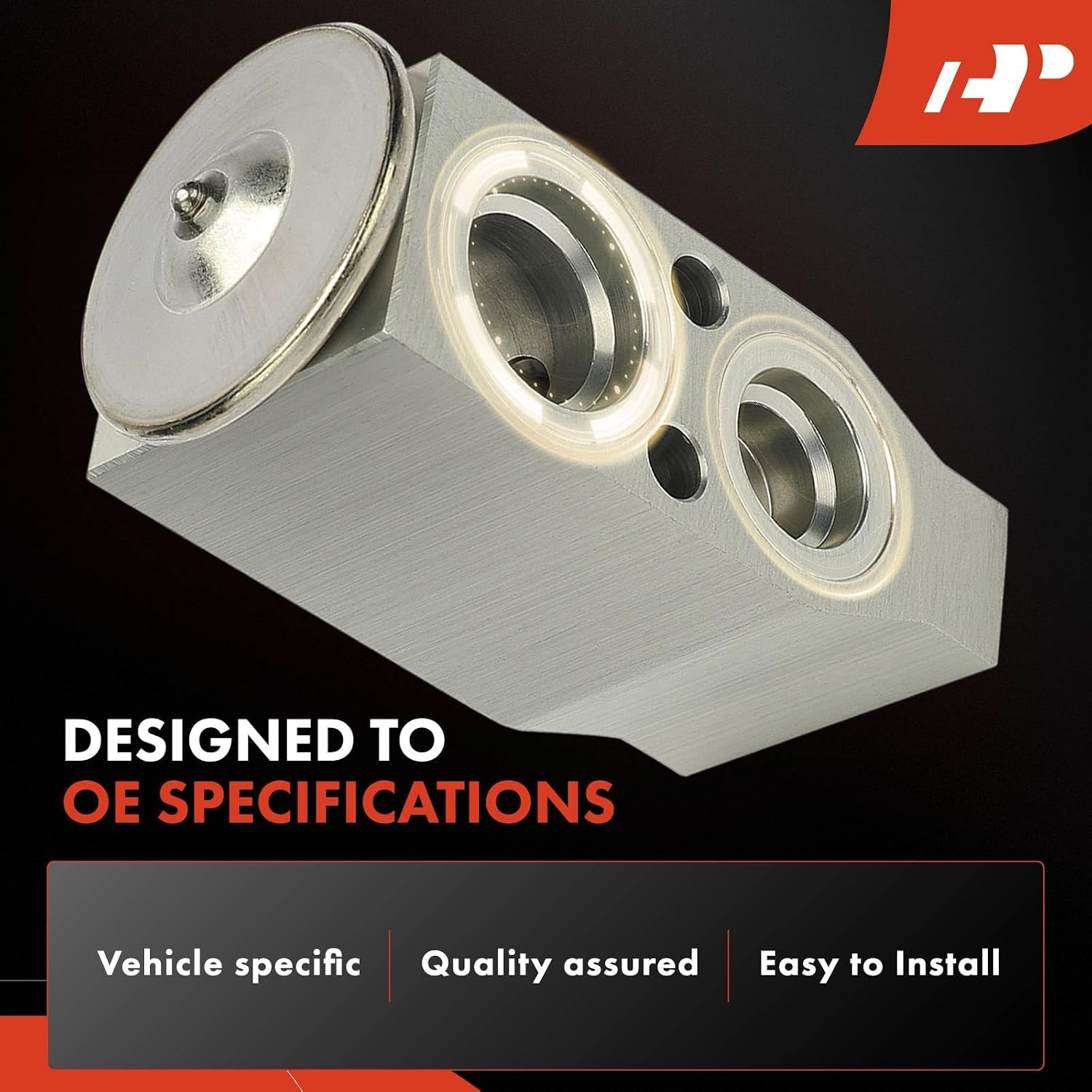 A-Premium Rear AC Expansion Valve Compatible with Nissan NV1500/NV2500 2012-2019, NV3500 2012-2021