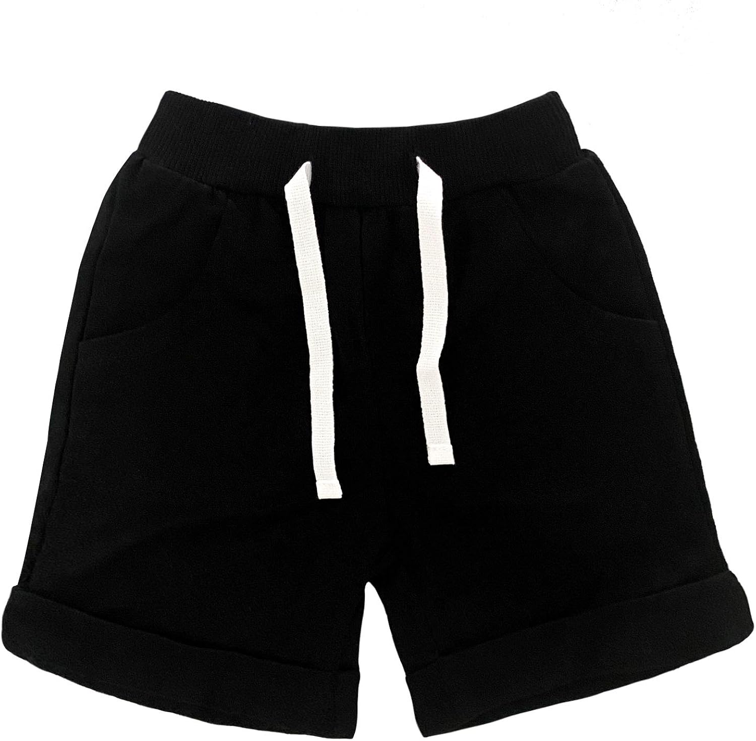 SOBOWO Baby Boys Girls Sport Shorts Summer 3-Pack Solid Cotton Jogger Active Shorts Casual Harem Pants 0-24 Months: Clothing, Shoes & Jewelry
