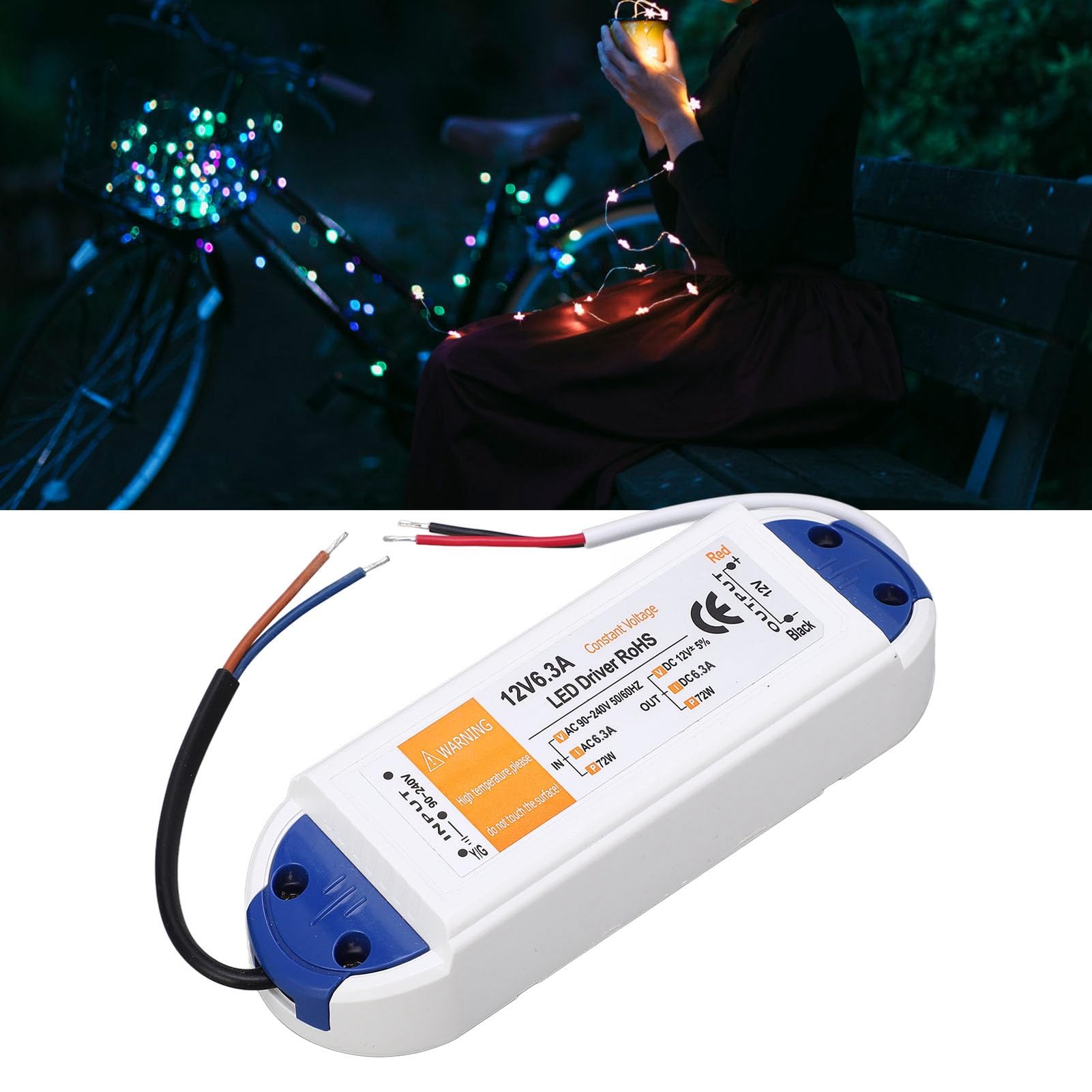 Transformateur LED Driver 72W DC12V - Alimentation 240V Pour Bandes LED - Marque ELECTRICALSONE - Neuf
