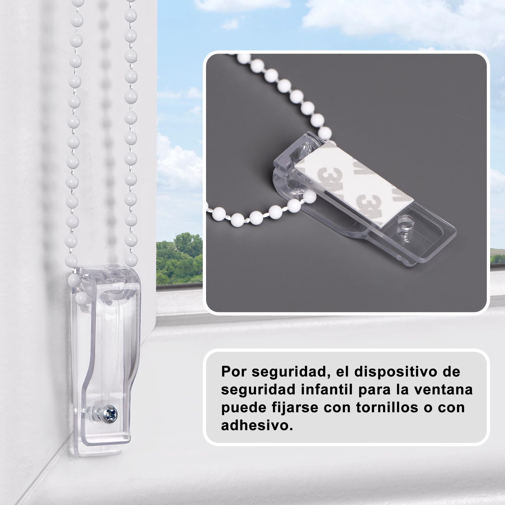 Victoria M. Klemmfix Estor Opaco Enrollable para Puertas y Ventanas, Fijación sin Taladrar, 65 x 150 cm, Gris