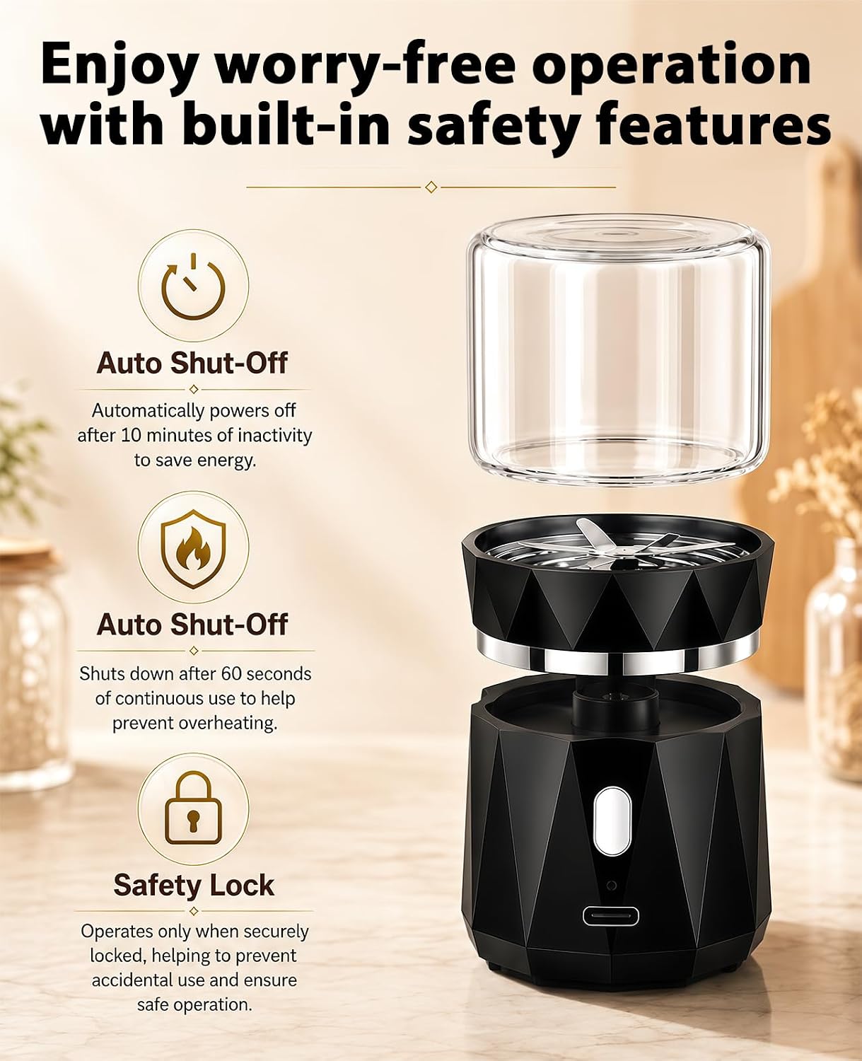 Electric Pill Crusher Grinder, Cordless Rechargeable Pill Grinder for Fine Powder, Crushes Small and Large Pills & Vitamins, Portable Tablet Pulverizer with Removable Grinding Cup for Home and Travel