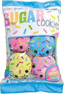 iscream Play with Your Food! Cookie Time Fleece Play Pillow Set with Embroidered Accents