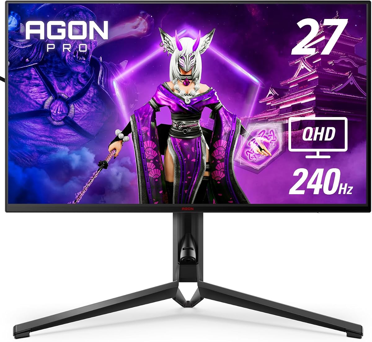 AOC AG274QG-B 27" Tournament Gaming Monitor 2560 x 1440 240Hz Certified Refurbished