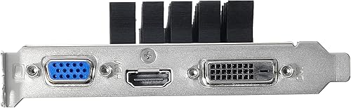 Miniatura 4 de ASUS GeForce GT 730 - Tarjeta gráfica de perfil bajo GDDR5 de 2 GB para compilaciones HTPC silenciosas (con soportes de puerto de E/S)