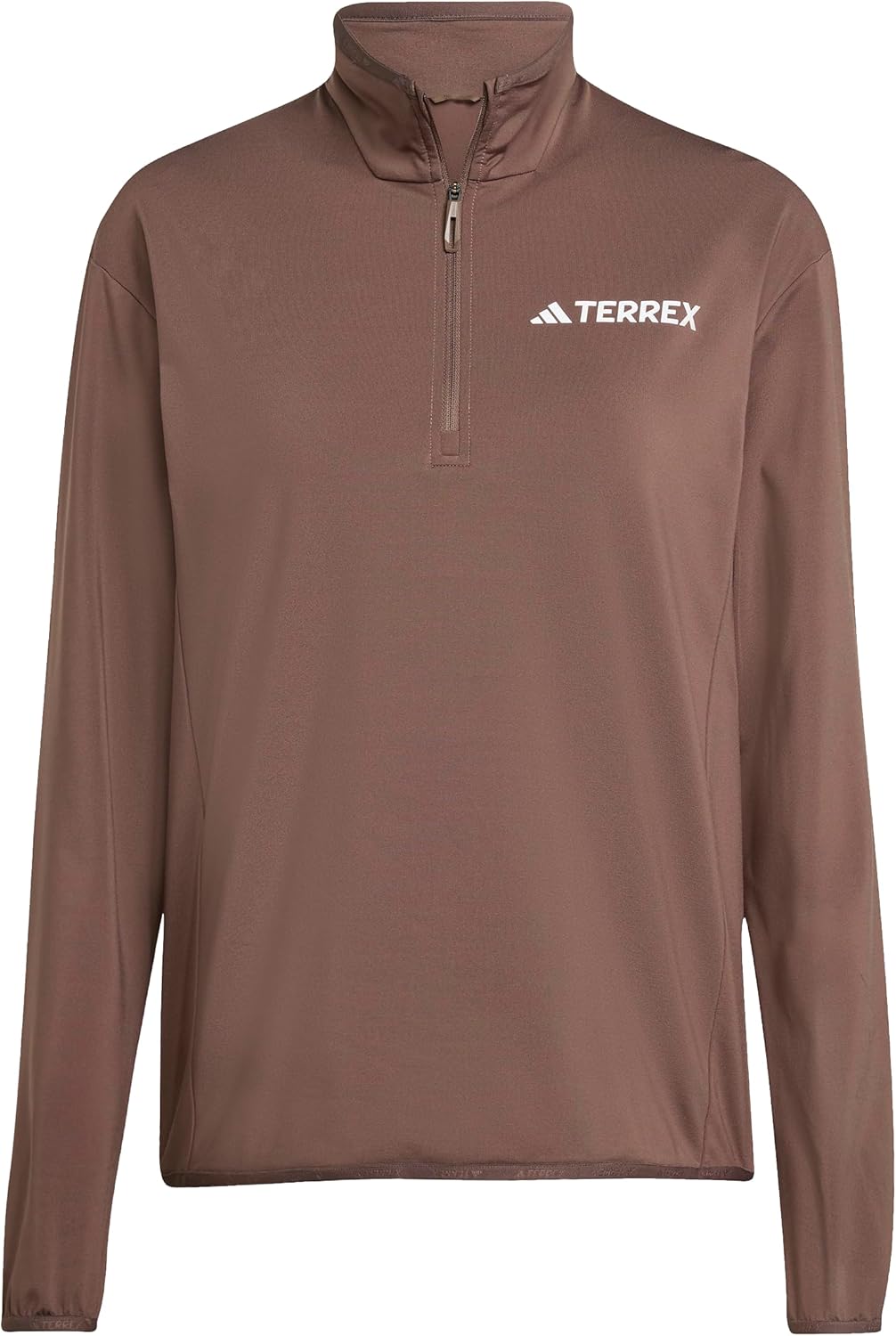 adidas womens Terrex Multi Climawarm Half-zip Tech Fleece Hiking Sweatshirt - Image 5