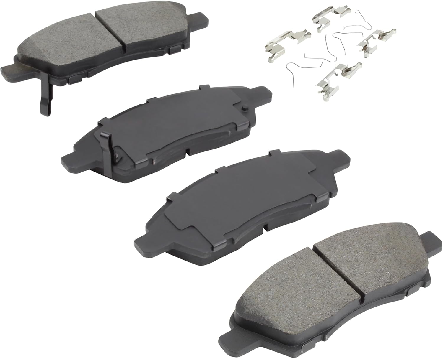 QUALITY-BUILT Front Ceramic Brake Pads, Black Series 1003-1592C, Compatible with 2012-2023 Nissan (March,Note,V-Drive,Versa,Versa Note)
