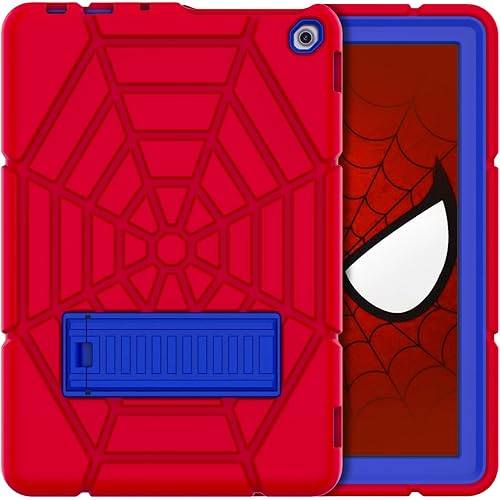 Grifobes (for 13th/11th Generation 2023/2021 Release) All New Kindle Fire HD 10/10 Plus, HD 10 Kids/Kids Pro Tablet, 3-in-1 Heavy Duty Rugged Protective Cover with Stand for Boys Children