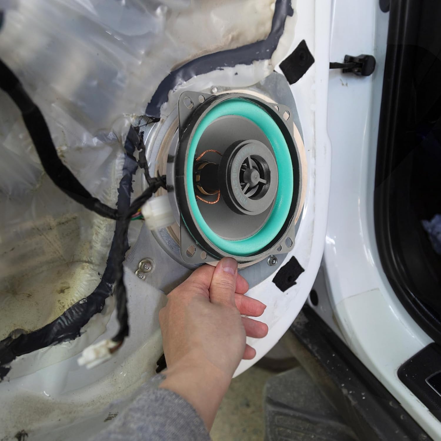 OUNONA Bass Car Audio Speaker Door Speakers Shallow Mount High Power Compact Design Sound Quality