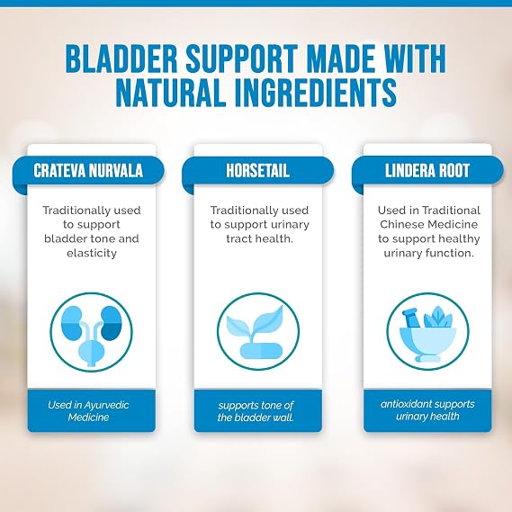 Better Bladder Urinary & Bladder Support Supplement for Men & Women, 60 Ct