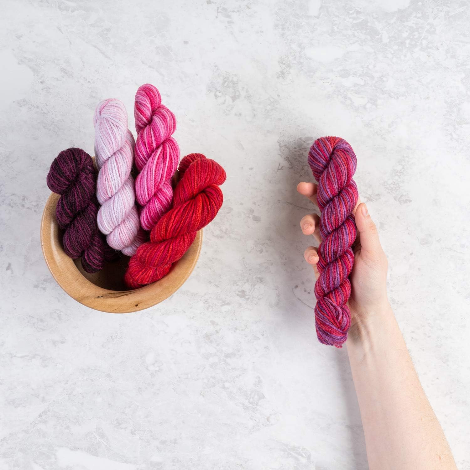 Knit Picks Stroll Mini Packs Merino Sock Yarn (Radiant Reds)