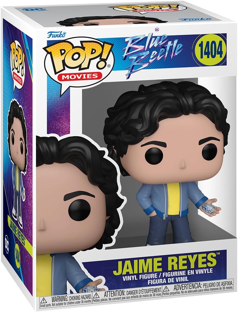 Funko POP! Movies: DC - Blue Beetle - Jaime Reyes - Collectable Vinyl Figure - Gift Idea - Official Merchandise - for Kids & Adults - Movies Fans - Model Figure for Collectors and Display